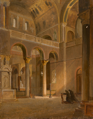 Lot 6073, Auction  117, Herrmann, Alexander, "Chiesa di St. Marco": Südliches Querhaus in San Marco, Venedig. 