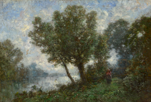 Lot 6173, Auction  117, Schule von Barbizon, um 1860. Sommerlandschaft