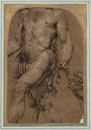 Lot 6513, Auction  117, Italienisch, 16. Jh. Herkules führt den Zerberus an der Kette