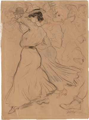 Lot 6784, Auction  117, Steinlen, Théophile Alexandre, Au Bal