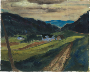 Lot 8341, Auction  117, Kaus, Max, Landschaft im Sauerland