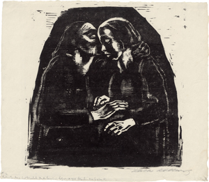 Lot 8367, Auction  117, Kollwitz, Käthe, Maria und Elisabeth (endgültige dritte Fassung)