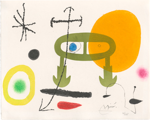 Lot 8413, Auction  117, Miró, Joan, Je n'ai jamais appris à lire ou les incipit