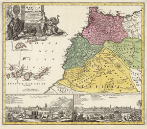 Lot 48, Auction  118, Homann, Johann Christoph, Statuum Marocca Norum