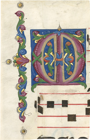 Lot 1019, Auction  118, "D" und "M", 2 Initialen in Gold und Farben