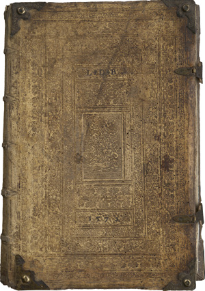 Lot 1049, Auction  118, Blindgeprägter Schweinslederband, des 16. Jahrhunderts 