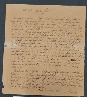 Lot 2148, Auction  118, Gneisenau, August Graf Neidhardt  von, Brief 1815