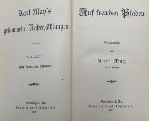 Lot 2383, Auction  118, May, Karl, Konvoult von 6 Ausgaben der Gesammelten Reiserzählungen 