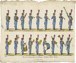 Lot 2823, Auction  118, Ellmer, Peter, . "Musik der Bürger-Garde der Haupt- u. Residenz-Stadt München