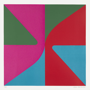 Lot 3366, Auction  118, Galerie Behr Stuttgart, Kalkulierte Grafik. Ca. 1976