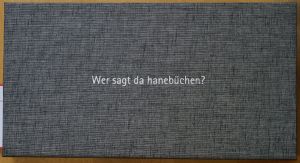 Lot 3389, Auction  118, Warnke, Uwe und Gerard, John - Illustr., Wer sagt da hanebüchen?