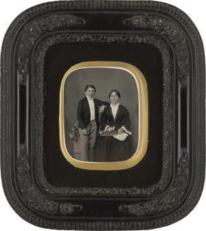 Lot 4028, Auction  118, Daguerreotypes, Portrait of a mother and son