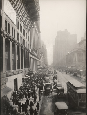 Lot 4211, Auction  118, Hoppé, Emil Otto, New York views: "42nd Street";"Another Kind of Skyline"