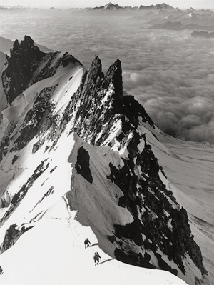 Lot 4331, Auction  118, Tairraz, Pierre, Alpine view, Rochefort-Grat mit Aiguille de Rochefort 