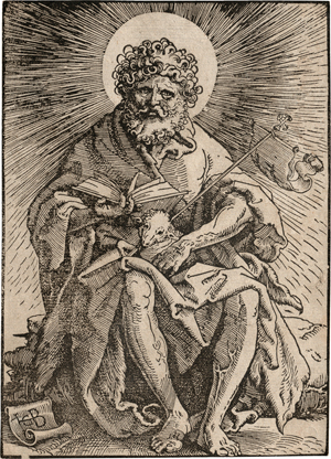 Lot 5013, Auction  118, Baldung, Hans, Johannes der Täufer mit dem Lamm
