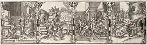 Lot 5089, Auction  118, Glockendon, Georg, Allegorie der Rechtssprechung