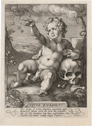 Lot 5090, Auction  118, Goltzius, Hendrick, Homo Bulla