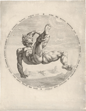 Lot 5095, Auction  118, Goltzius, Hendrick, Der Sturz des Ikarus