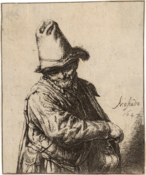 Lot 5130, Auction  118, Ostade, Adriaen van, Der Leiermann