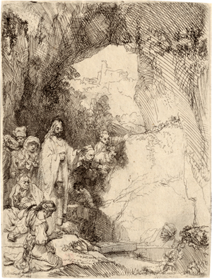 Lot 5150, Auction  118, Rembrandt Harmensz. van Rijn, Die kleine Auferweckung des Lazarus