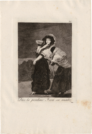 Lot 5237, Auction  118, Goya, Francisco de, Dios la perdone: Y era su madre