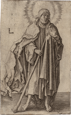 Lot 5537, Auction  118, Leyden, Lucas van, Der Apostel Judas Thaddäus