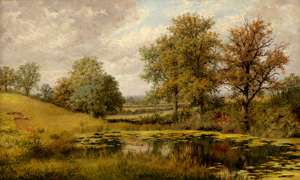 Lot 6114, Auction  118, Anderson, John, "A Pool" (West of Coventry) - Seerosenteich bei Coventry