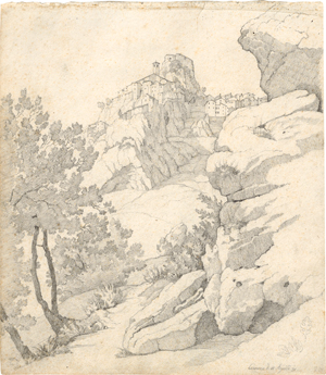 Lot 6354, Auction  118, Rohden, Johann Martin von, Blick auf Subiaco