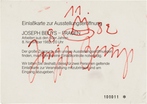 Lot 7018, Auction  118, Beuys, Joseph, Hut