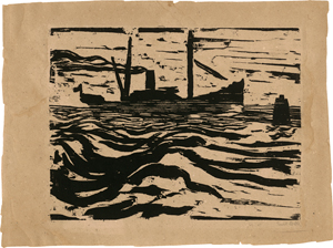 Lot 8023, Auction  118, Nolde, Emil, Fischdampfer