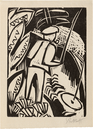 Lot 8059, Auction  118, Schmidt-Rottluff, Karl, Der Angler