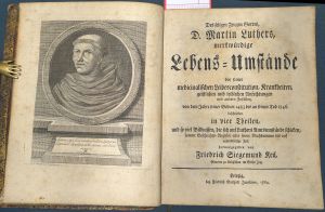 Lot 1082, Auction  119, Keil, Friedrich Siegmund,  Luthers merkwürdige Lebens-Umstände 