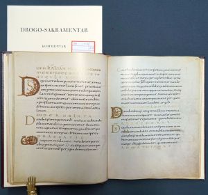 Lot 1314, Auction  119, Drogo Sakramentar, Ms. lat. 9428 der Bibliothèque Nationale de France