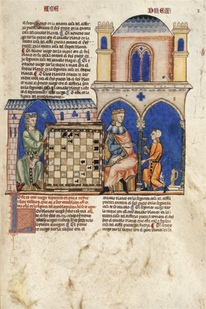 Lot 1410, Auction  119, Libro de los Juegos, T.I.6 der Real Biblioteca del Monasterio de San Lorenzo de El Escorial. 