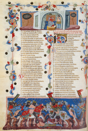 Lot 1440, Auction  119, Codice de la Guerra de Troya, El, Ms. prov. Fr. Fv. XIV3 der Russischen Nationalbibliothek in St. Petersburg. 