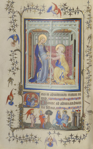 Lot 1592, Auction  119, Très Belles Heures de Notre-Dame du Duc de Berry, Nouv. acq. lat. 3093 der Bibliothèque Nationale de France