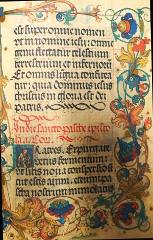 Lot 1629, Auction  119, Fest-Epistolar Friedrichs des Weisen, Das, Handschrift Ms. El. f. 2 