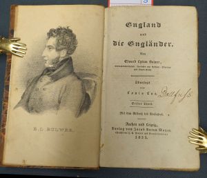 Lot 2032, Auction  119, Bulwer-Lytton, Edward, England und die Engländer