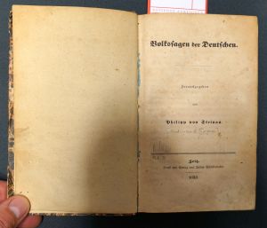 Lot 2070, Auction  119, Grimm, Ferdinand, Volkssagen der Deutschen
