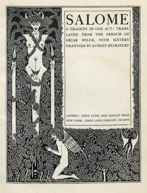 Lot 3016, Auction  119, Wilde, Oscar und Beardsley, Aubrey - Illustr., Salome. A Tragedy in one Act