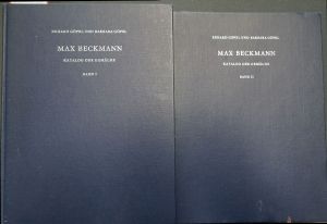 Lot 3017, Auction  119, Göpel, E. und B. und Beckmann, Max - Illustr., Max Beckmann. Katalog der Gemälde