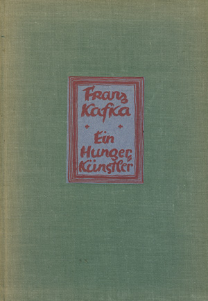 Lot 3209, Auction  119, Kafka, Franz, Ein Hungerkünstler