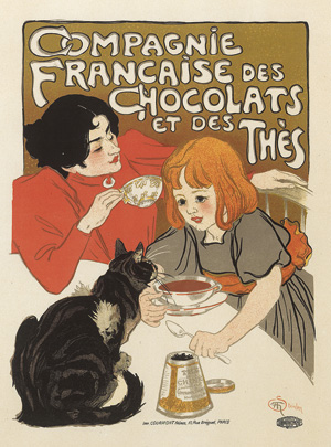 Lot 3483, Auction  119, Steinlen, Théophile Alexandre, Compagnie Française des Chocolats et des Thès