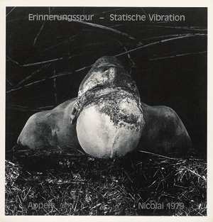 Lot 3556, Auction  119, Appelt, Dieter, Erinnerungsspur - Statische Vibration