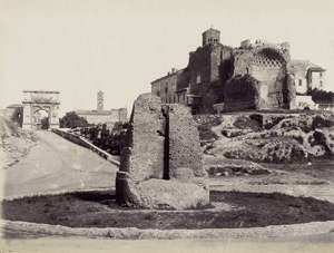 Lot 4006, Auction  119, Anderson, James, Enrico Verzaschi and unknown, View of the Temple of Venus; Views of the Colloseum and view of the Templum Pacis