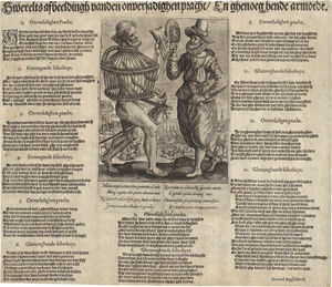 Los 5021 - Passe d. Ä., Crispijn de - zugeschrieben - 1618. . Allegorie auf Reichtum und Armut.  - 0 - thumb
