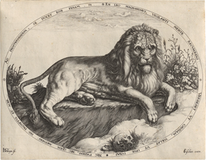 Lot 5023, Auction  119, Gheyn II, Jacques de, Der große Löwe