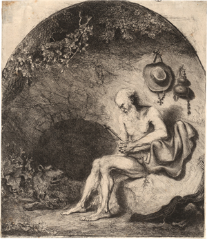 Lot 5039, Auction  119, Bol, Ferdinand, Der hl. Hieronymus in der Höhle