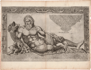 Lot 5066, Auction  119, Beatrizet, Nicolas, Der Flußgott Tiber