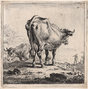 Lot 5077, Auction  119, Berchem, Nicolaes, Die Folge der Kühe, mit dem Milchmädchen
